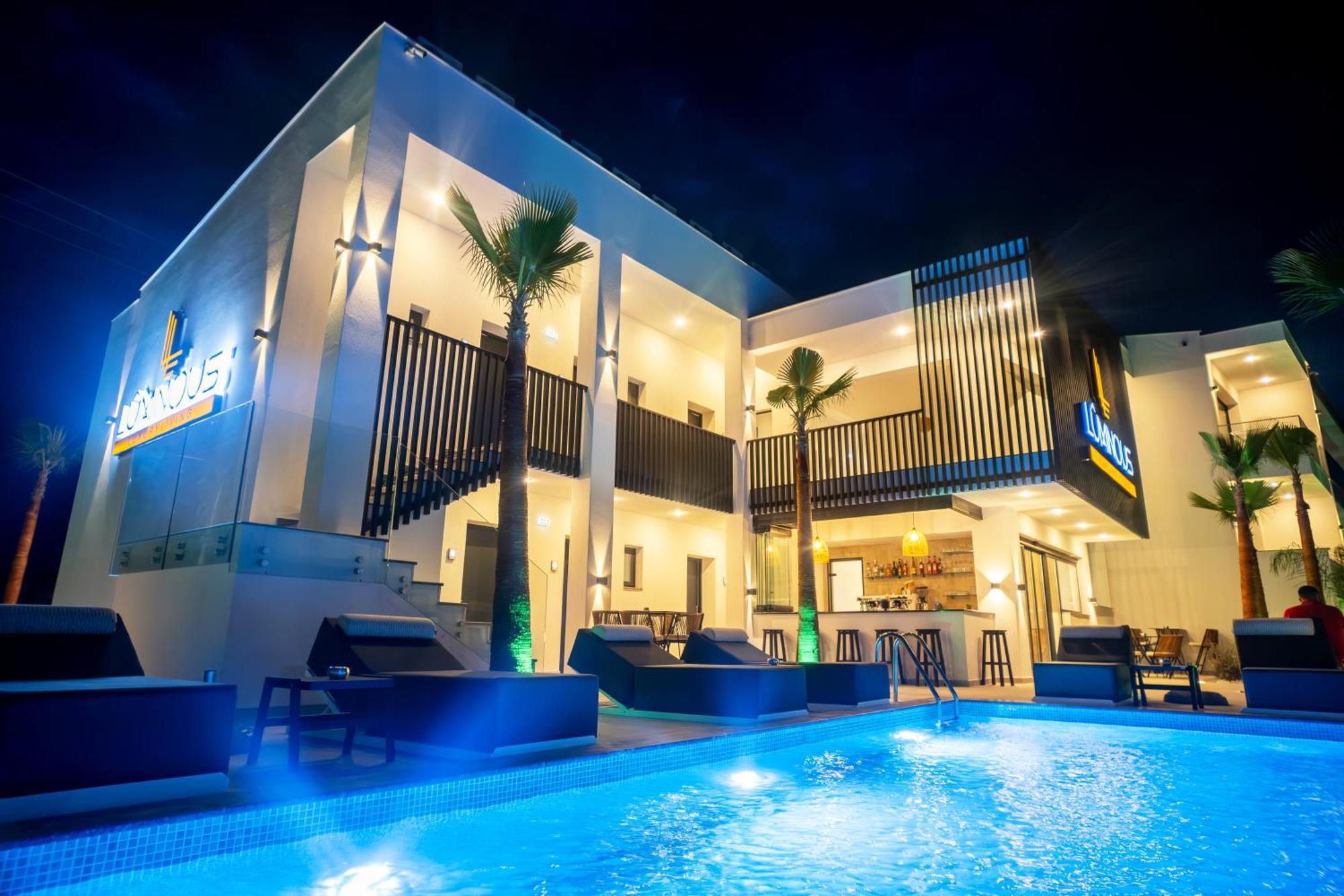 Luminous Luxury Living Aparthotel Kallithea  Buitenkant foto